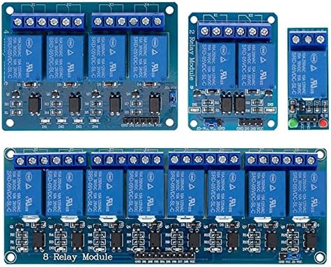 Pikis 1 2 4 8 Módulo de relé 5V do canal com optocuplário. Saída de relé 1 2 4 8 vias módulo de relé em estoque para