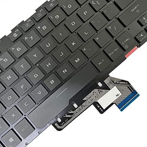 Huasheng Suda retroiluminamento do teclado de luz de fundo colorido substituto dos EUA para asus rog gu502g gu502gv gu502gu gu502gw