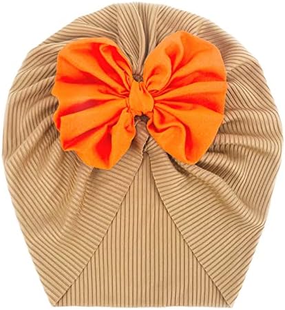 Chapéu de bowknot para menino menino recém -nascido boné com capacete de turbante para criança elástica na cabeça de cabeça de