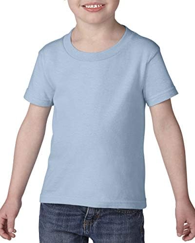Gildan 5100p - camiseta de algodão pesado para crianças