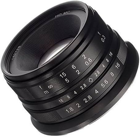 FOTGA 25mm F1.8 Manual Focus HD/MC Prime Lente para Sony E-montagem A6500 A6300 A6000 A5000 A5100 NEX-7 NEX-5A NEX-5T NEX-5C NEX-5N
