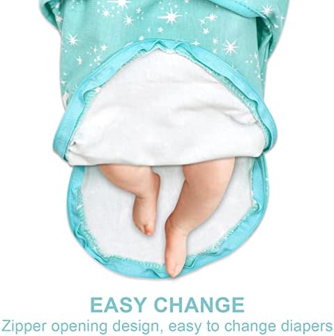 Cobertor Hooyax Baby Swaddle, Swaddle de mudança fácil, envoltório ajustável para meninos e meninas, 0-3 meses, 3 pacote, urso floral