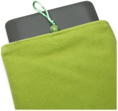 Caixa de ondas de caixa compatível com panasonic toughbook s1 - bolsa de veludo, manga de bolsa de tecido de veludo com cordão para