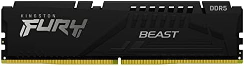 Kingston Technology Fury Beast Black 64GB 5600MT/S DDR5 CL40 XMP 3.0 Memória de computador pronta KF556C40BBK2-64