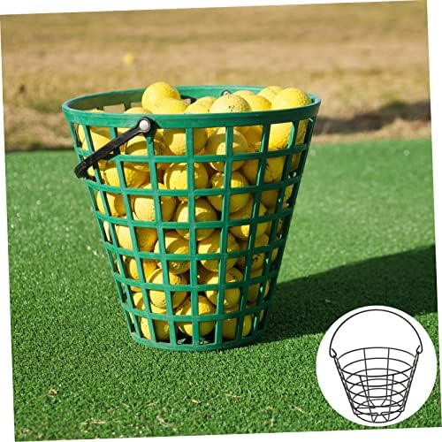 ABAODAM 1PC Golf Basket Golfs Basket Golf Range Basket Wire Golf Bucket Bucket Outdoor Basket Metal Storage