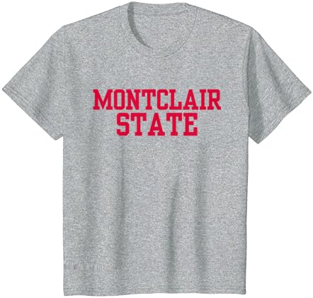 Camiseta da Universidade Estadual de Montclair