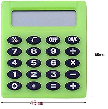 Calculadora MJWDP Mini calculadora eletrônica portátil Calculadora de colorido de colorido estudantes