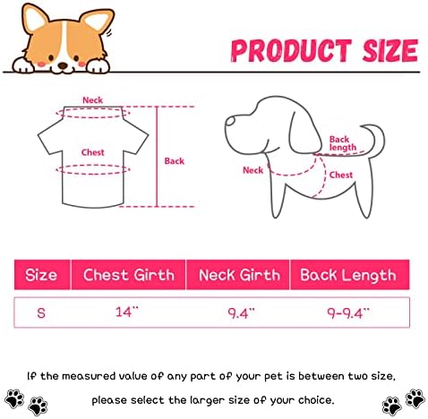 Roupas de cachorrinho de camisa de cachorro de 6 pacote para chihuahua cachorro camiseta de cachorro roupas de cachorro roupas de cachorro de cachorro de cachorro, fantasia de cães de verão e roupas de cachorro Dachshund Acessórios de cachorro