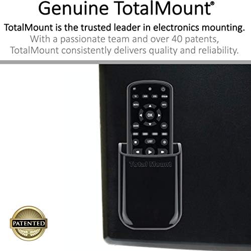 TotalMount Universal Remote Control titulares - Anexo à parede ou nas costas da TV - compatível com todos os controles remotos de TV
