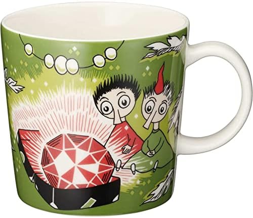 Arábia Moomin Thingumy & Bob & King's Ruby Ceramic Canecting Cup