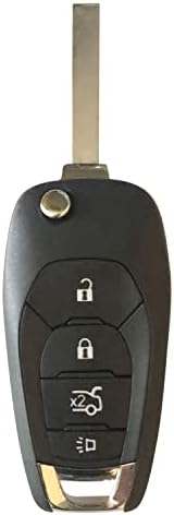 Substituição de chave de carro remota do carro remoto sem parto extra para 2017 2018 2019 Cruze 4 Button LXP-T004 433MHZ