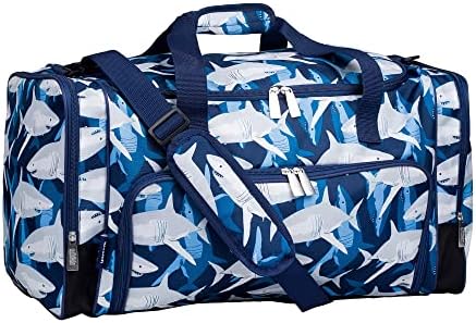 Wildkin Weekender Duffle Bag pacote com duas lancheiras de compartimento