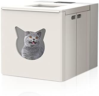 Caixa de secador de gato dtxioxg, caixa de secagem dobrável para gatos e cães pequenos, temperatura e tempo ajustáveis, capacidade de 78L