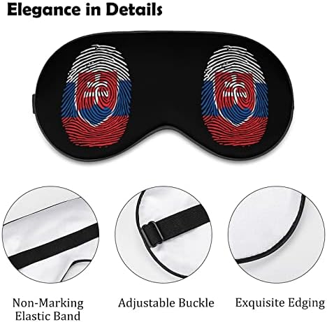 Eslováquia impressa máscara de máscara de olho de impressão para os olhos
