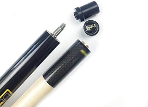 Sdfgh small salto pistas em pistas de bilhar de 104cm na ponta de 13mm de 13 mm preto 8 sticks sticks acessórios de bilhar