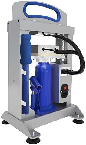 Máquina de prensa de calor hidráulica hidráulica DHP5 DHP5, Força de 5 toneladas com suporte de Montagem Driptek