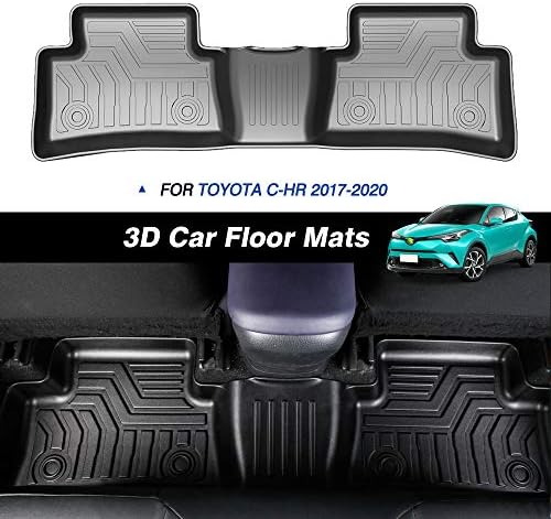 Kust 3D Floor Tapetes Para Toyota C-HR 2018-2022 CH