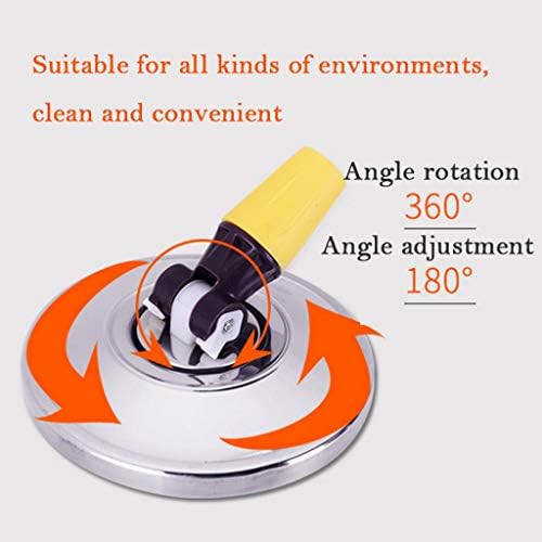 Ferramentas de limpeza de aço inoxidável multifuncional 360 MOP rotativo Comprimento estendido MOP ajustável e higiene