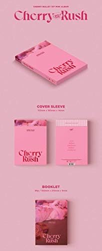 Cherry Bullet Cherry Rush 1st Mini Álbum CD+96p Filme+1p Slide Film+7p Post+1p Selfie Photocard+Rastrear Kpop selado