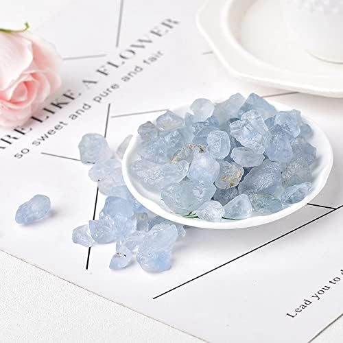 AC216 8-12mm de cristal natural quartzo cianita rocha mineral mineral azul cristal cura energia reiki para cristais de decoração de aquário cura