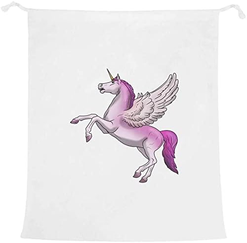 Azeeda 'Unicorn' Winged 'Laundry/Lavagem/Bolsa de Armazenamento