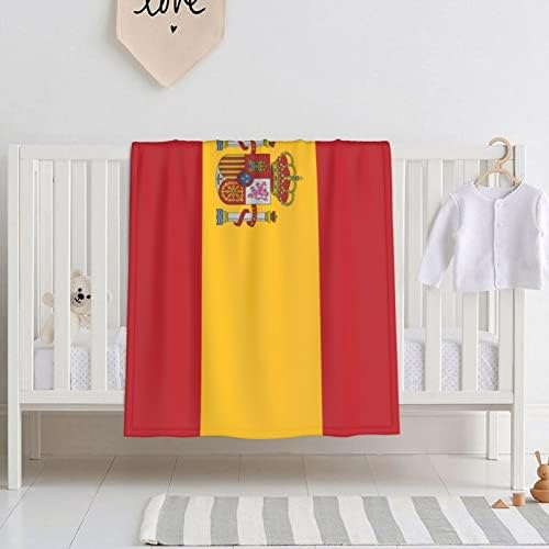 Bandeira da Espanha Cobertoras de Swaddle Super Mober Baby Double Baby Essentials Baby Comfort Blain 30 X40