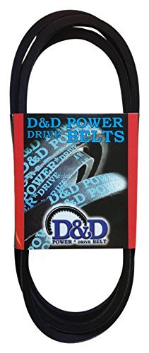 D&D PowerDrive 1599 Toro ou cinto de substituição de cavalos de roda, A/4L, 1 banda, 139 de comprimento, borracha