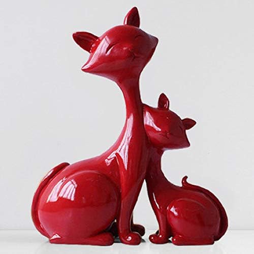 Decorações de casa Ornamento Figuras do presente Decoração da casa Resina Figuras de gato miniaturas Decorativa Animal
