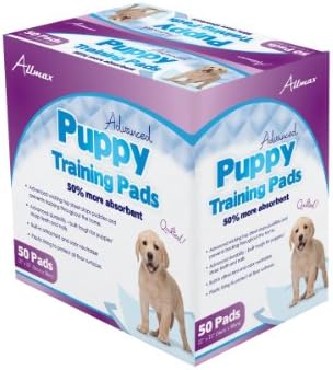 Allmax Premium Puppy Training Pads, 22 polegadas por 23 polegadas, 50 peças