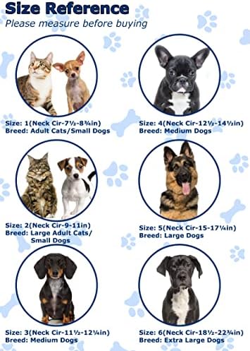 Cone de cachorro, cone de cachorro macio para cães e gatos pequenos, médios, grandes, cone para cães alternativa após a