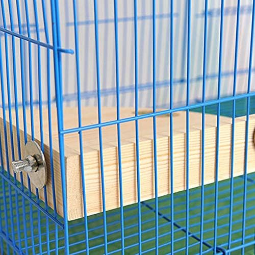 Litewood Pet Bird Perch Stand Wooden Small Animal Plataforma Fã de Springboard Playground para Parrot MacAw Budgies