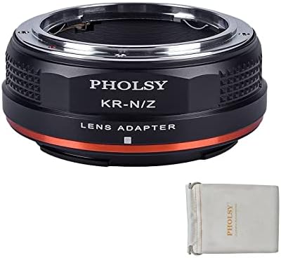 PHOLSY Lens Mount Adapter Compatible with Leica M LM, Zeiss ZM, Voigtlander VM Mount Lens Compatible with Leica M