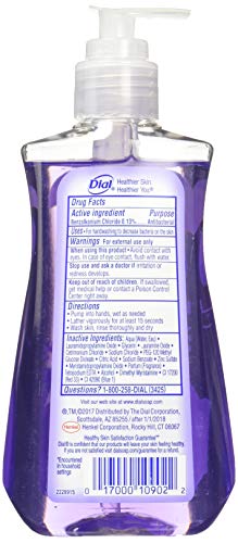 Discar Lavender & Twilight Jasmine Antibacterial Hand Soap com hidratante 7,5 onça