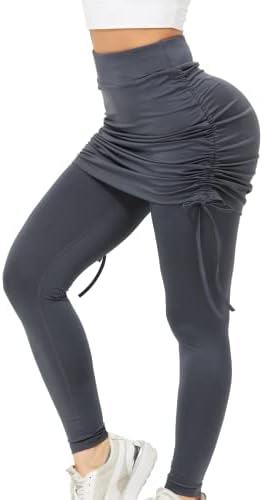 FEAZAC feminino nua se sentindo com cintura alta Leggings de ioga Slimming booty calça treino Scrunch Butt Squat Proof Tights