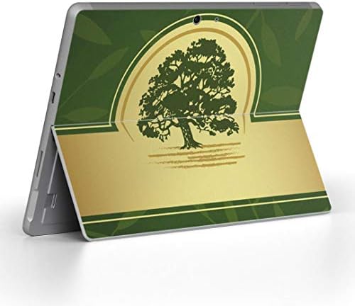 capa de decalque igsticker para o Microsoft Surface Go/Go 2 Ultra Thin Protective Body Skins 001259 Wood Green