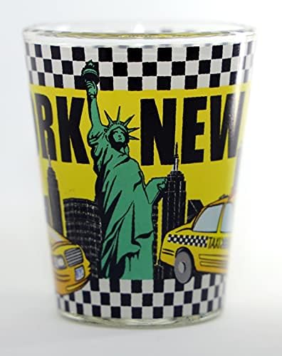 Nova York Amarelo Clear Táxi Cab Sol Glass