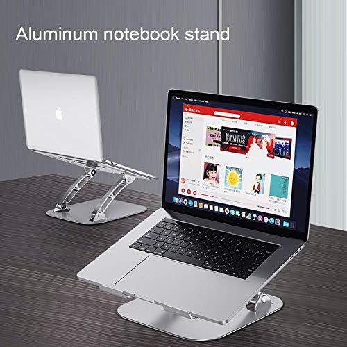 Suporte de ondas de caixa e montagem compatível com Lenovo ThinkPad T14s - Stand Laptop Executivo VersaView, Stand Metálico Ajustável Ergonômico - Prata Metálica