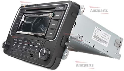 AMZPARTS RCD510 Rádio MP3 Payer com Aux USB SD Compatível para Golf Mk5 Ti-Guan Passat Polo 6r 3ad 035 185