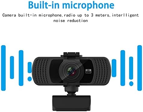 Walnuta Webcam 1080p Web Cam 2K Full HD Camera com Microfone para Computador Live Broadcast Conference Work