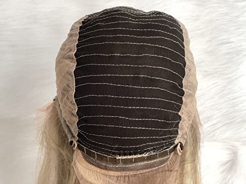 Guanyuwigs 13x4 Destaque reto de renda frontal Hair Human Wig Transparente Wig Ombre 8/613