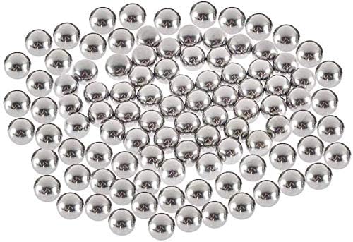 Bolas de aço inoxidável com bola de aço, bola de aço de alta precisão, 3. 53 3. 54 3. 55 3. 6 3. 7 3. 75 3. 79 3. 8 3. 82 3. 83 mm de bola de aço, 100 grãos-3,83mm100pcs bola de aço