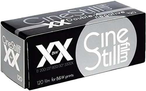 Cinestill Double-X Bwxx preto e branco 120 rolo