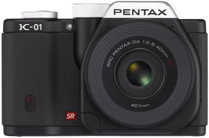 Pentax 15274 16 MP Câmera de design do corpo sem espelho com lentes de 18-55mm e 50-200mm-preto