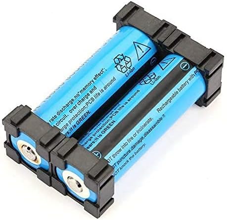 Heyiarbeit 40pcs 26650 portador de bateria de líance suporte de bateria cilíndrica Bateria de bateria Spacer Spacer Radiando suporte de armazenamento de casca para DIY Bateria fixa 26,4mm / 1,04 Dia do buraco dia