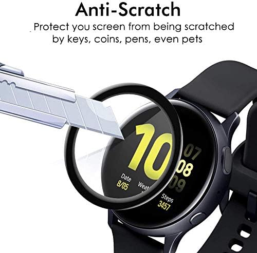 Lamshaw compatível para adolescentes de cubitt Protetor de tela inteligente de relógio, [3 pacote] 3D Cobertura completa PET Protector de tela compatível com os adolescentes de Cubitt 1.69 ''