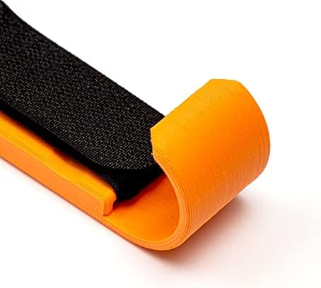 IVG CPAP Hosehack, novo cabide de mangueira de CPAP e suporte de máscara em um que o suporte da mangueira impede você de se enroscar com sua mangueira. Os suportes de tubo levantam a mangueira para fora do caminho, laranja