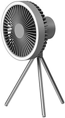 Tabel Goepp ventilador portátil ventilador portátil Recarregável Mini Fan USB Camping ao ar livre Fã de teto liderado Tripé