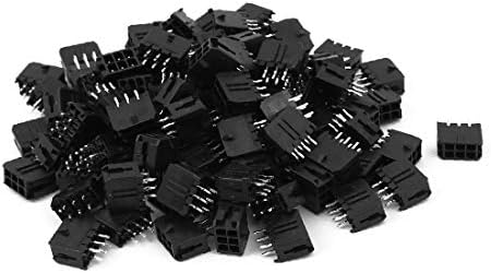 Nova LON0167 100PCS Linha dupla 6p 3,0mm Pitch pino reto Cabeçalho do cabeçalho do cabeçalho da placa de PCB (100 Stücke Zweieihig