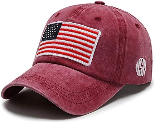Chapéus de bandeira americana ascendente