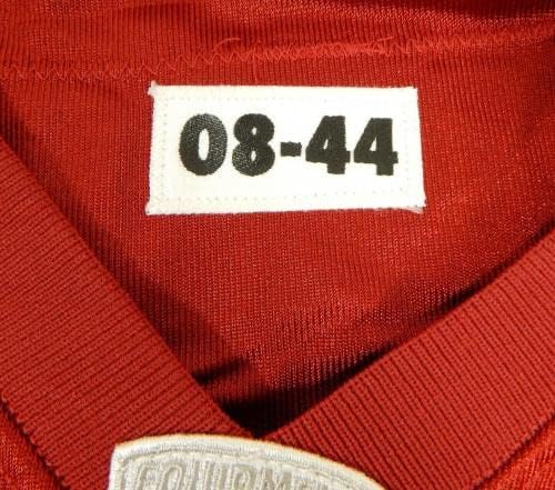 2008 SAN FRANCISCO 49ers Shaun Hill #13 Jogo emitido Red Jersey 44 DP23830 - Jogo usada MLB Jerseys